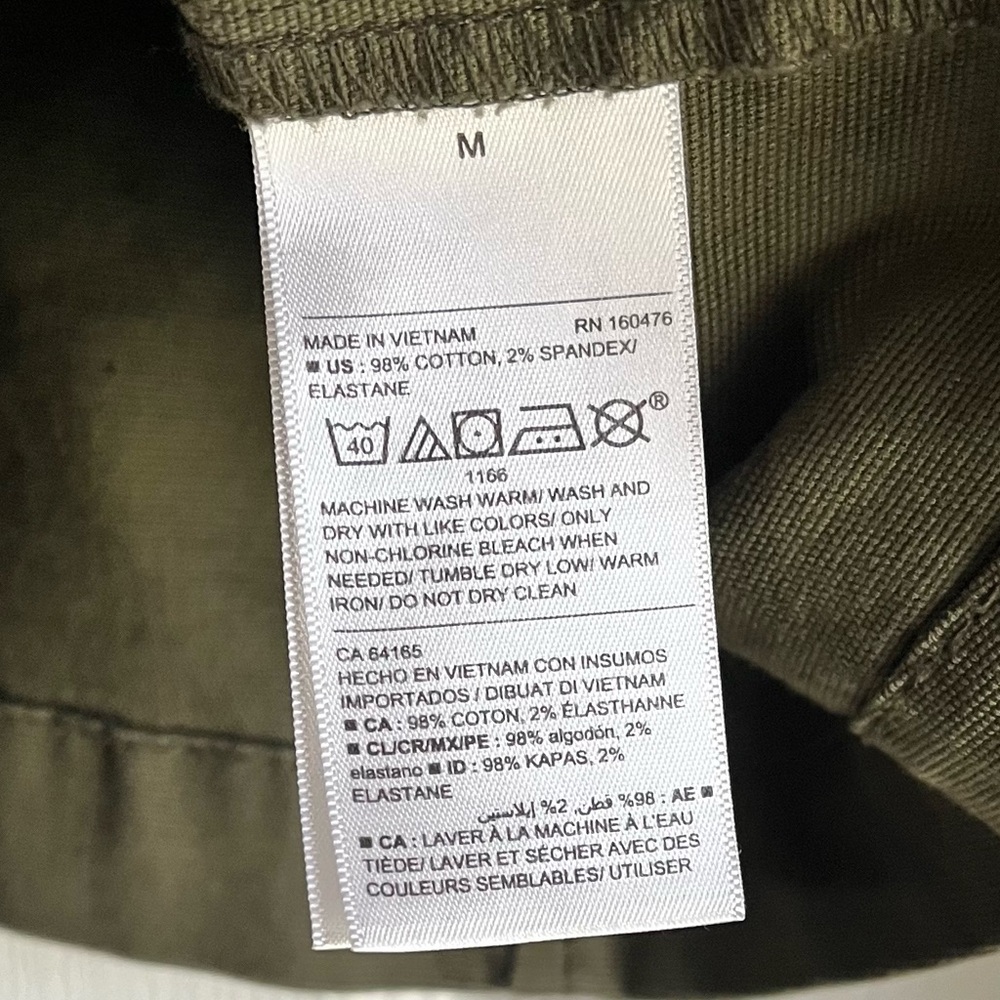 Old Navy Women's Utility Jacket in Army Green Size Medium - Picture 4 of 9
